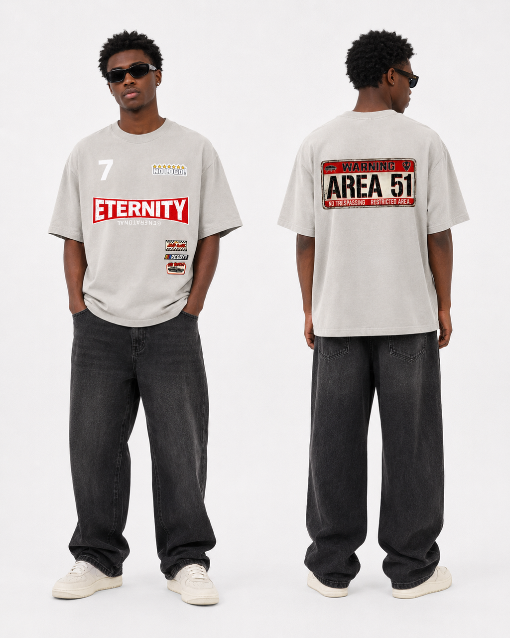 "Number 7" Vintage Washed T-Shirt