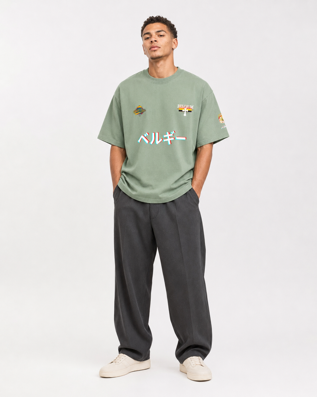 "Belgium" Home Heavyweight T-Shirt