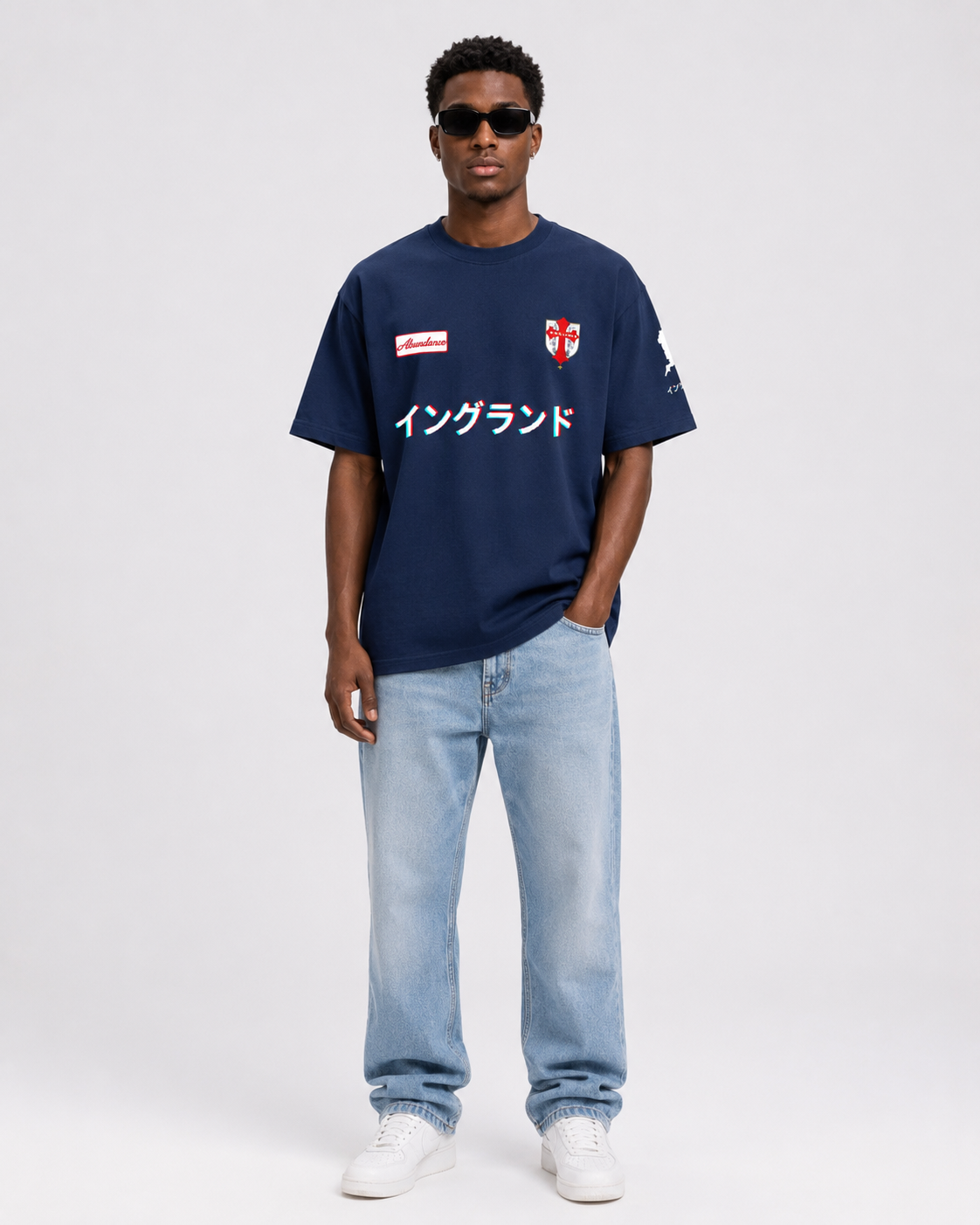 Camiseta de peso pesado "Inglaterra"