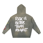 "No Risk, No Glory" Vintage Hoodie