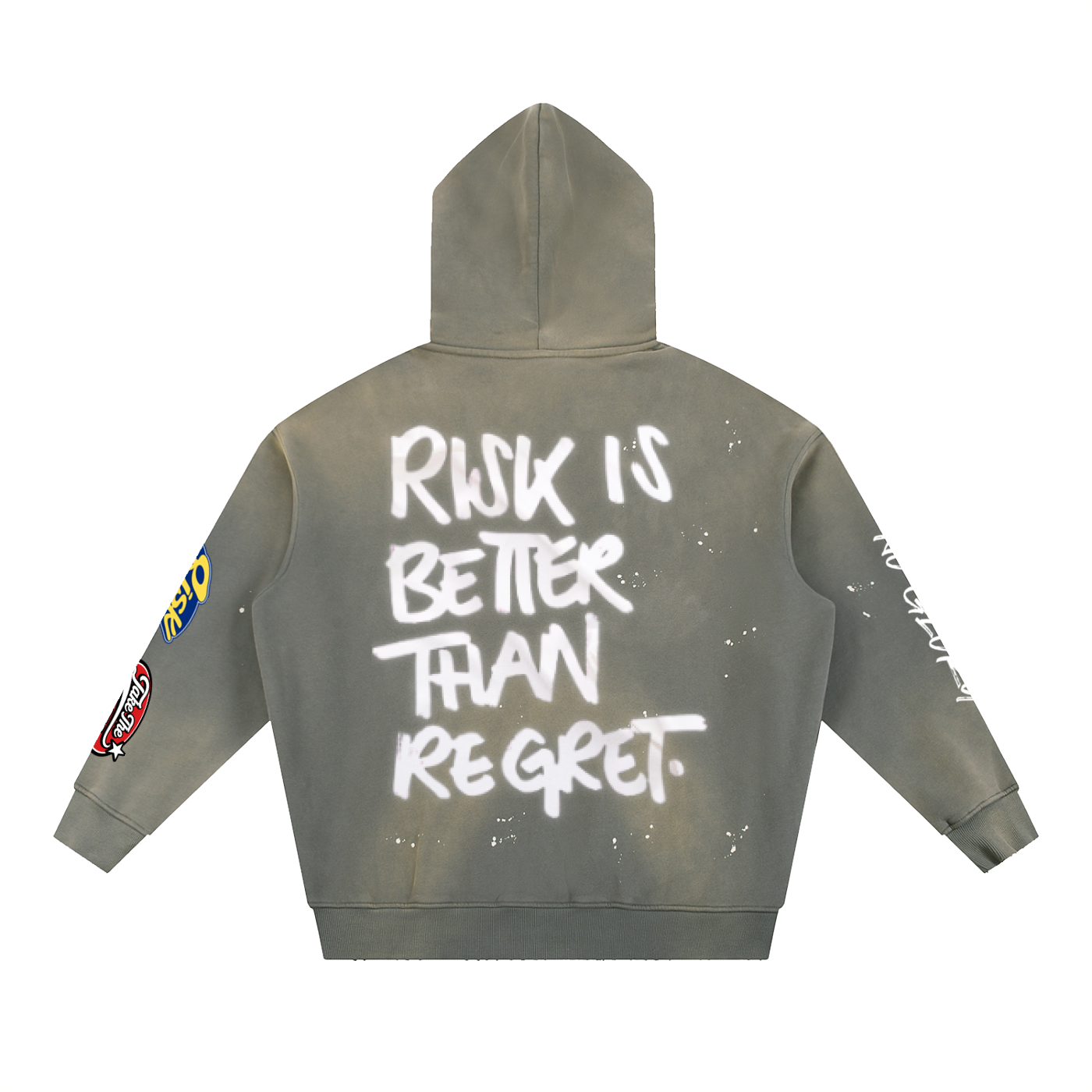 "No Risk, No Glory" Vintage Hoodie
