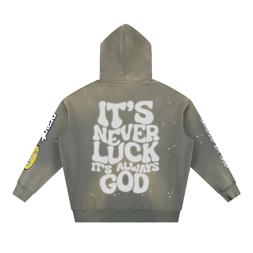 "Always GOD" Washed Hoodie