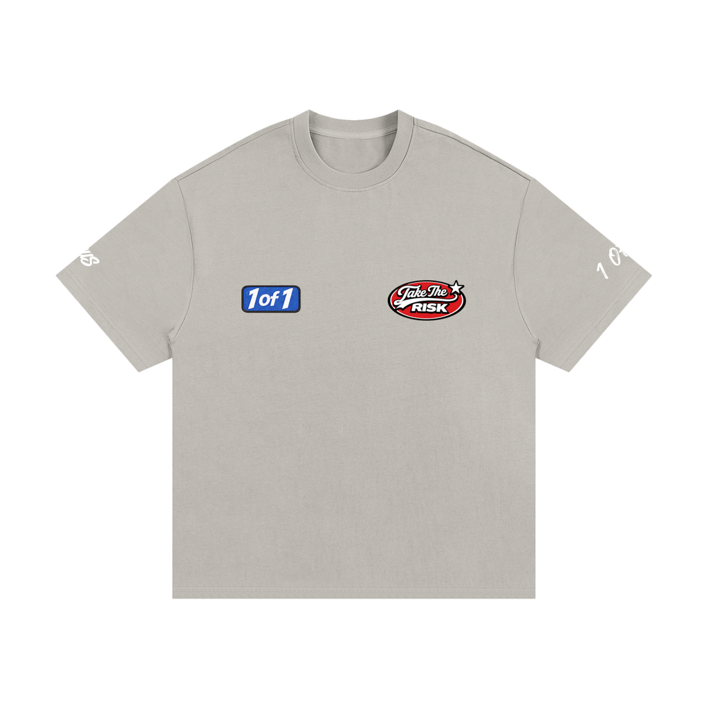 Camiseta esencial de algodón pesado