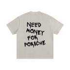 "Money For a Porsche" Vintage Washed T-Shirt