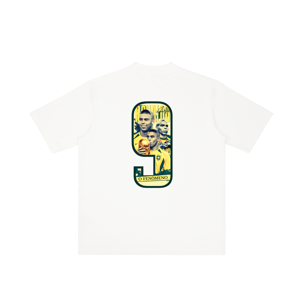 Camiseta Lavado Vintage "Ronaldo Fenómeno"