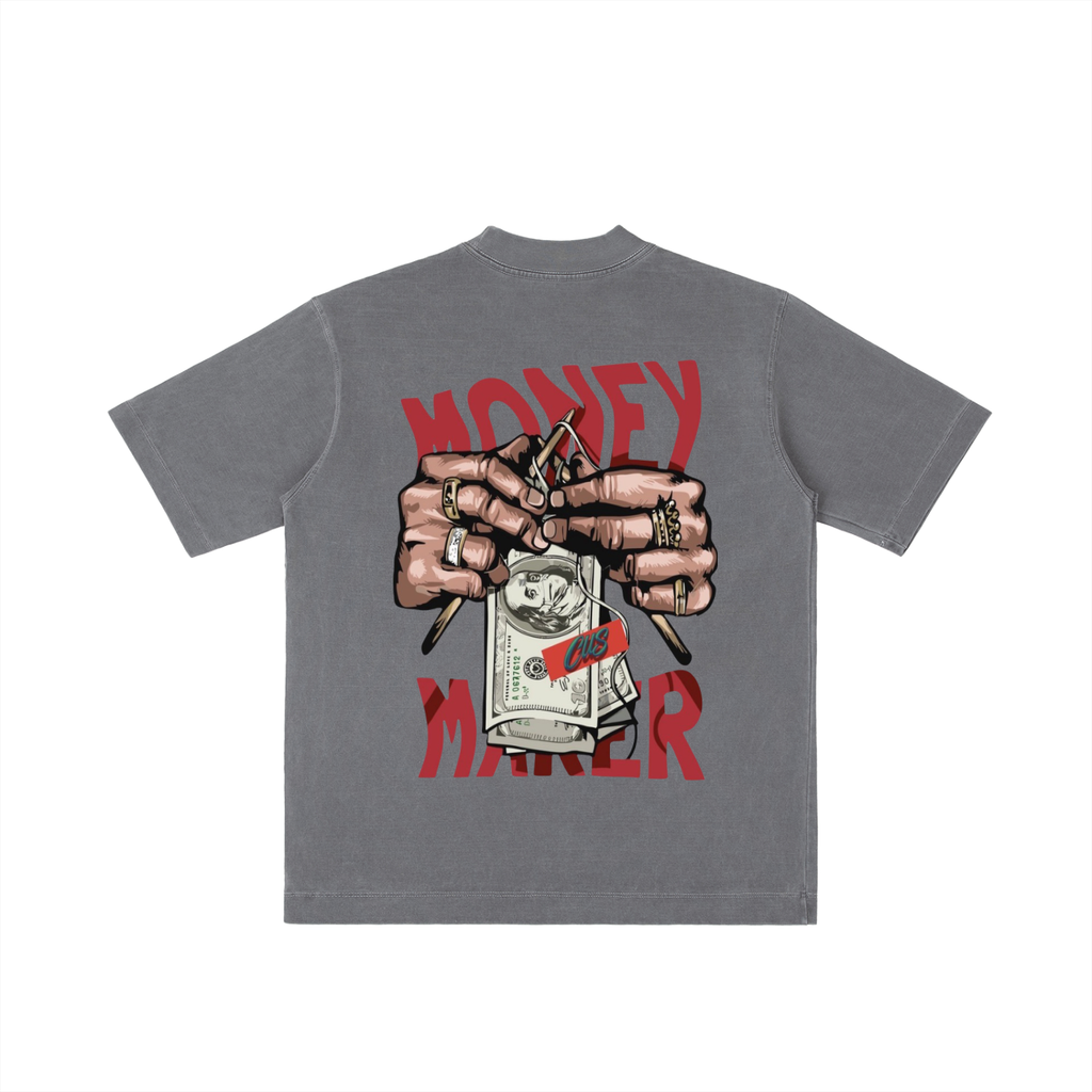 Camiseta de peso pesado "777"