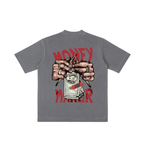 Camiseta de peso pesado "777"