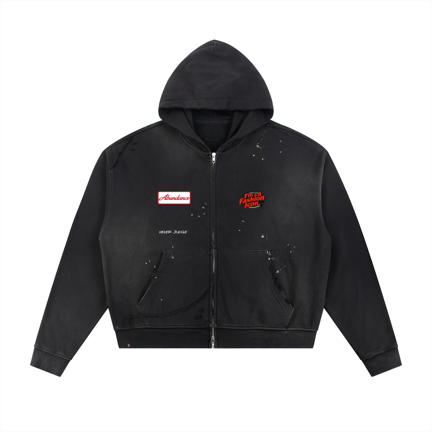 "No Risk" Zip Hoodie
