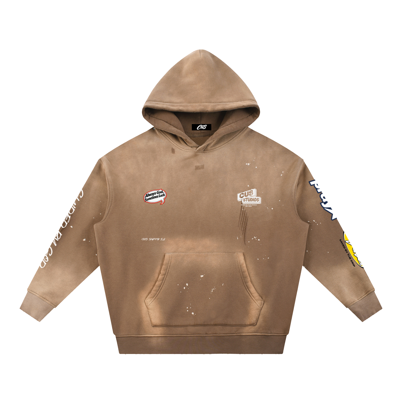 "Always GOD" Washed Hoodie