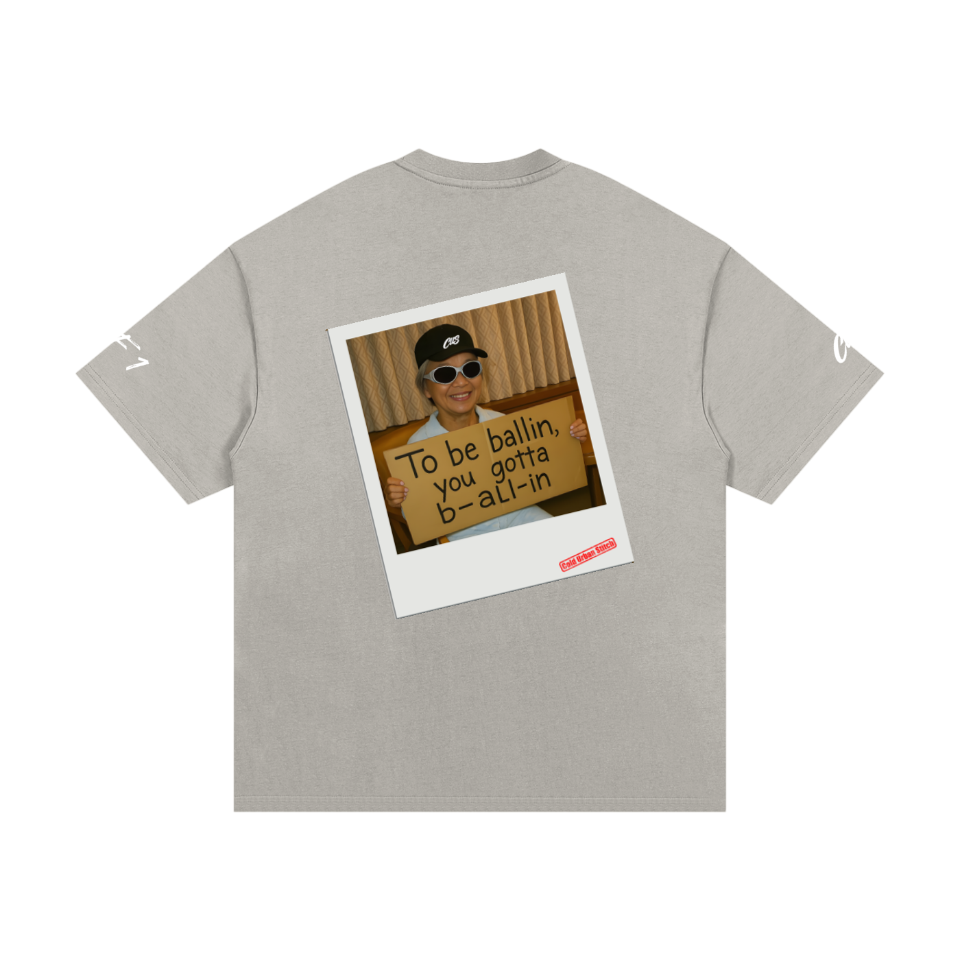 Camiseta esencial de algodón pesado