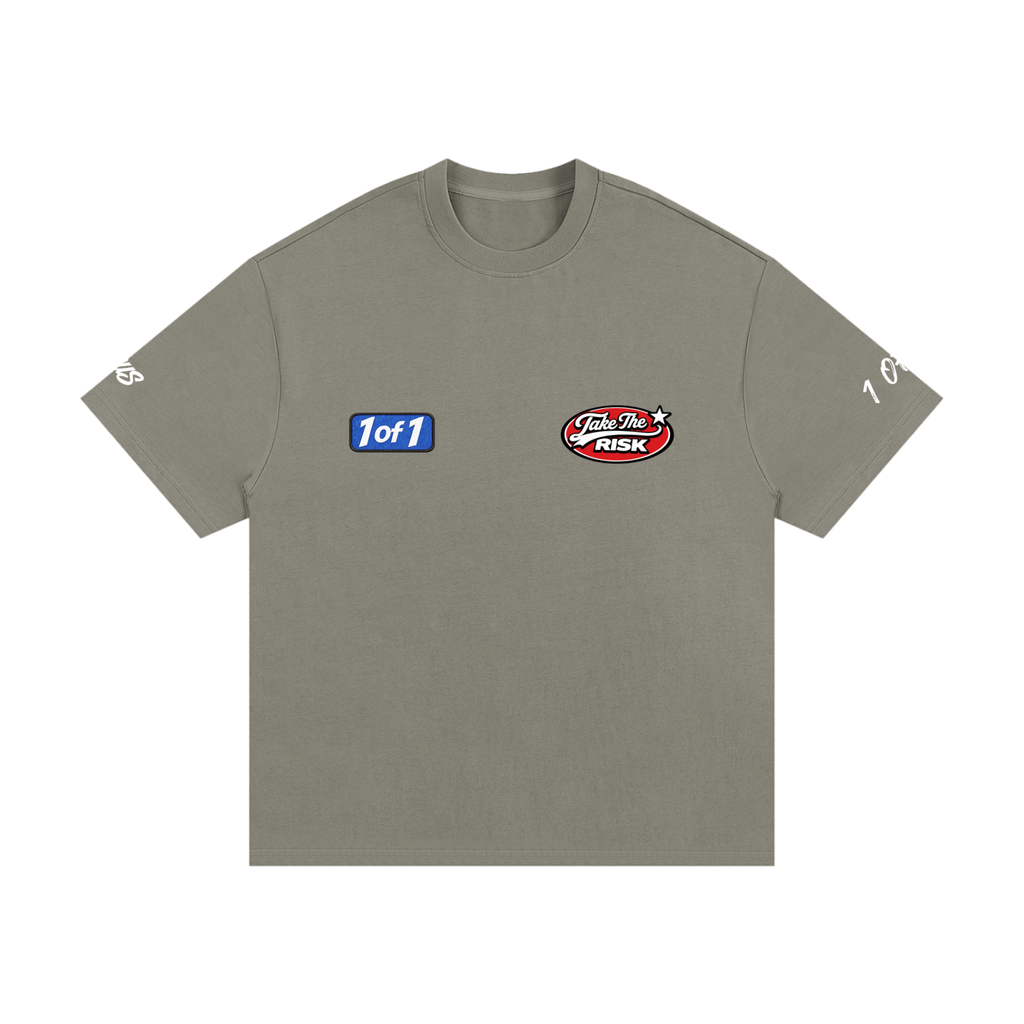 Camiseta esencial de algodón pesado