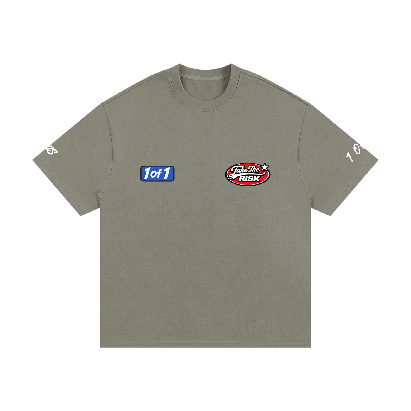Camiseta esencial de algodón pesado