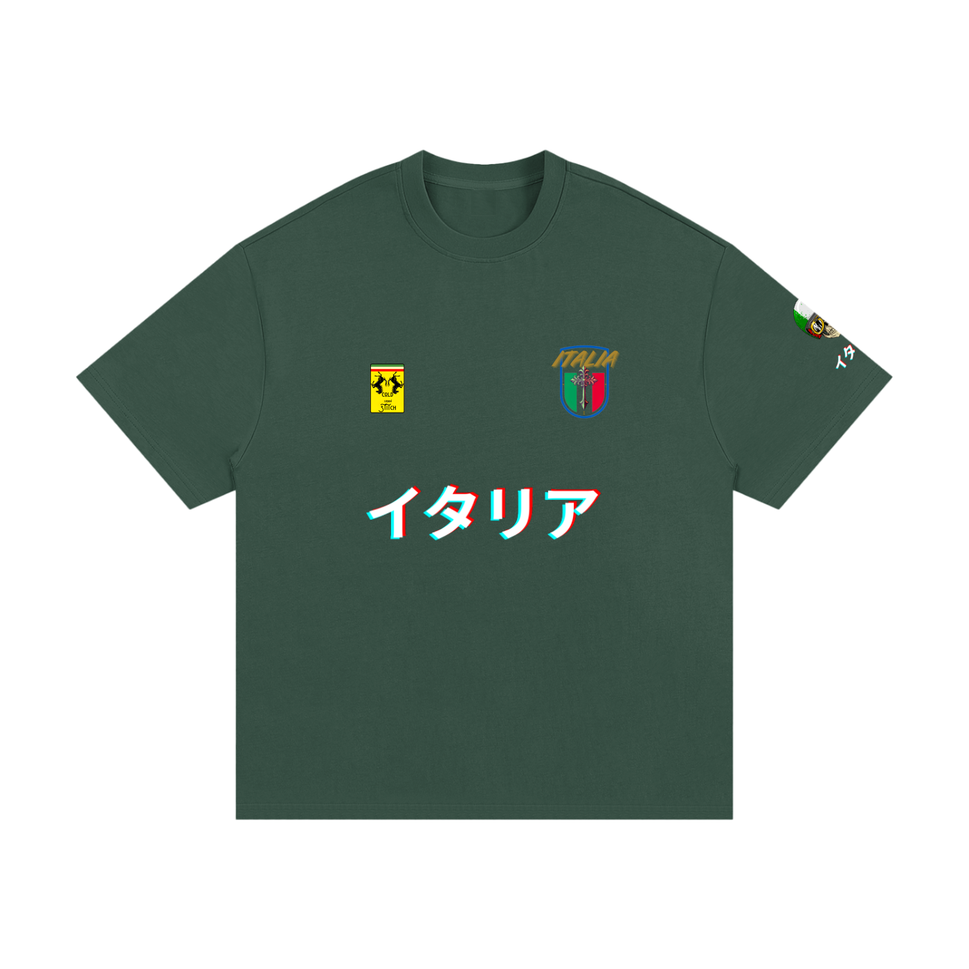 Camiseta pesada "Italia" 