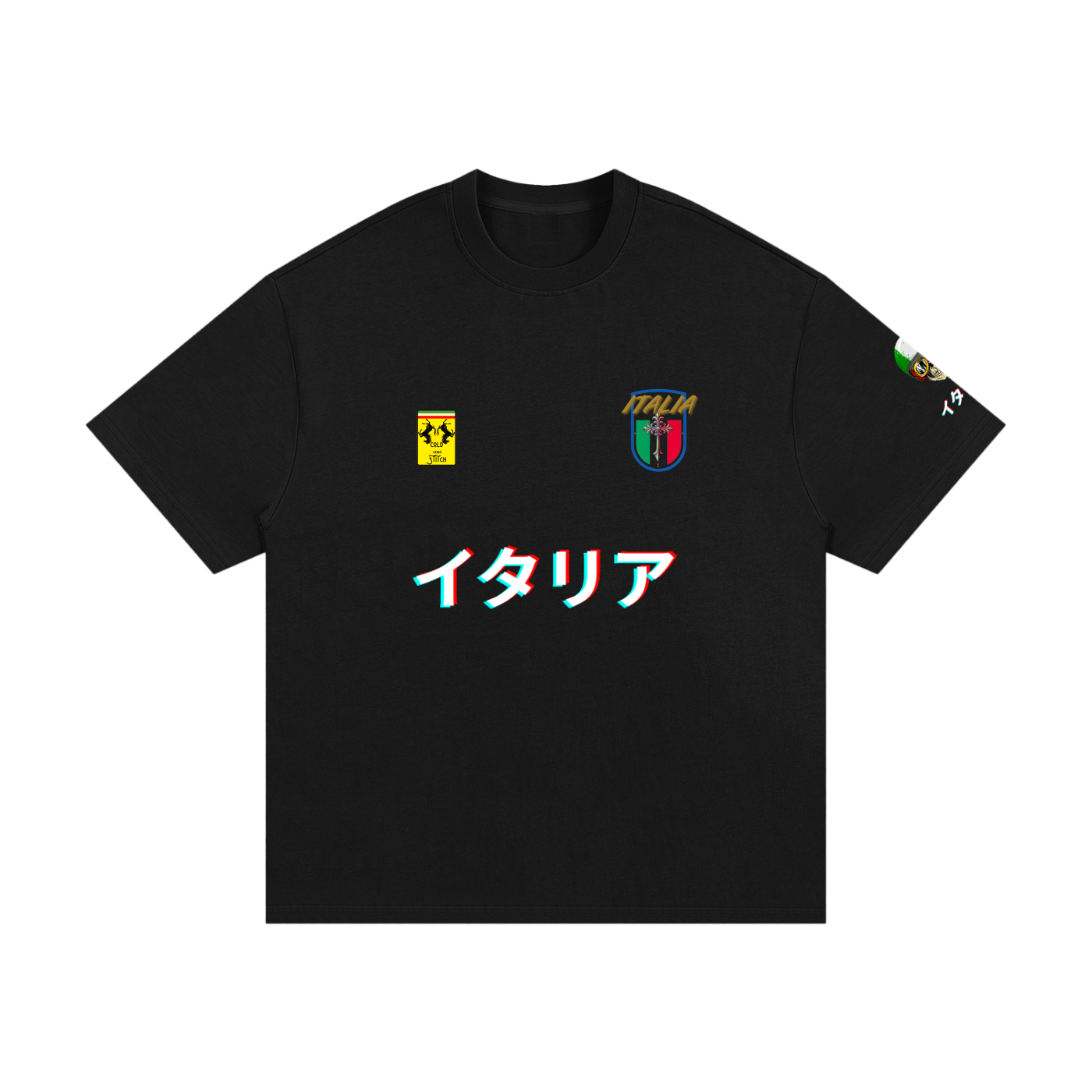 Camiseta pesada "Italia" 