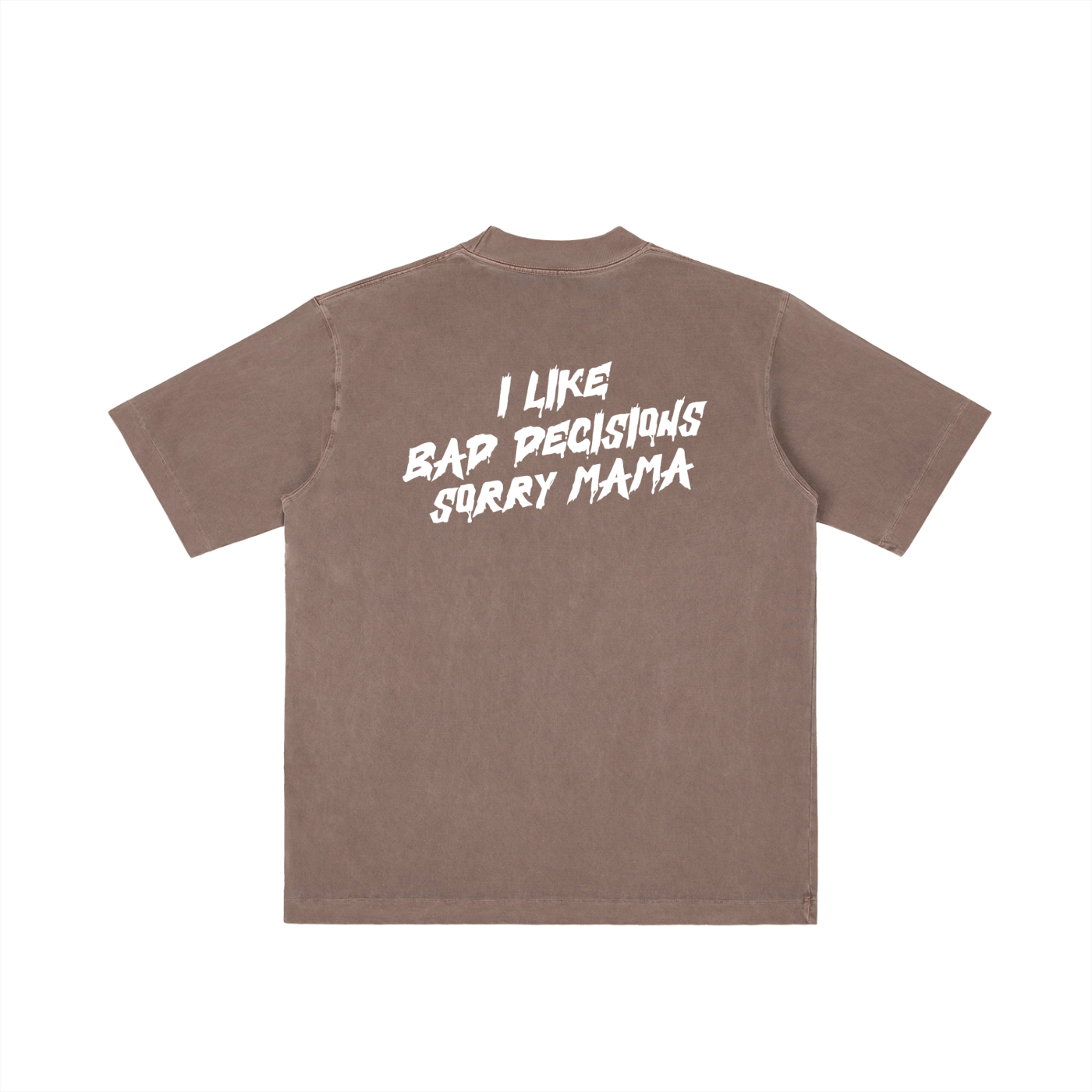 Camiseta de peso pesado "Sorry Mama" 