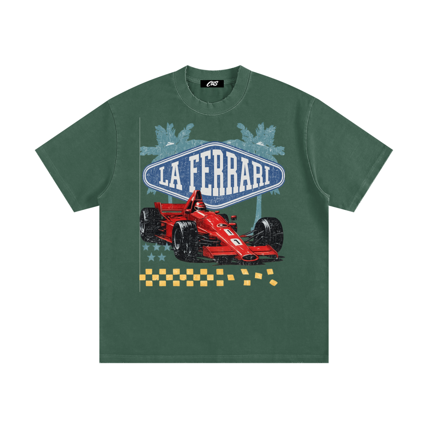 "La Ferrari" Vintage Washed T-Shirt