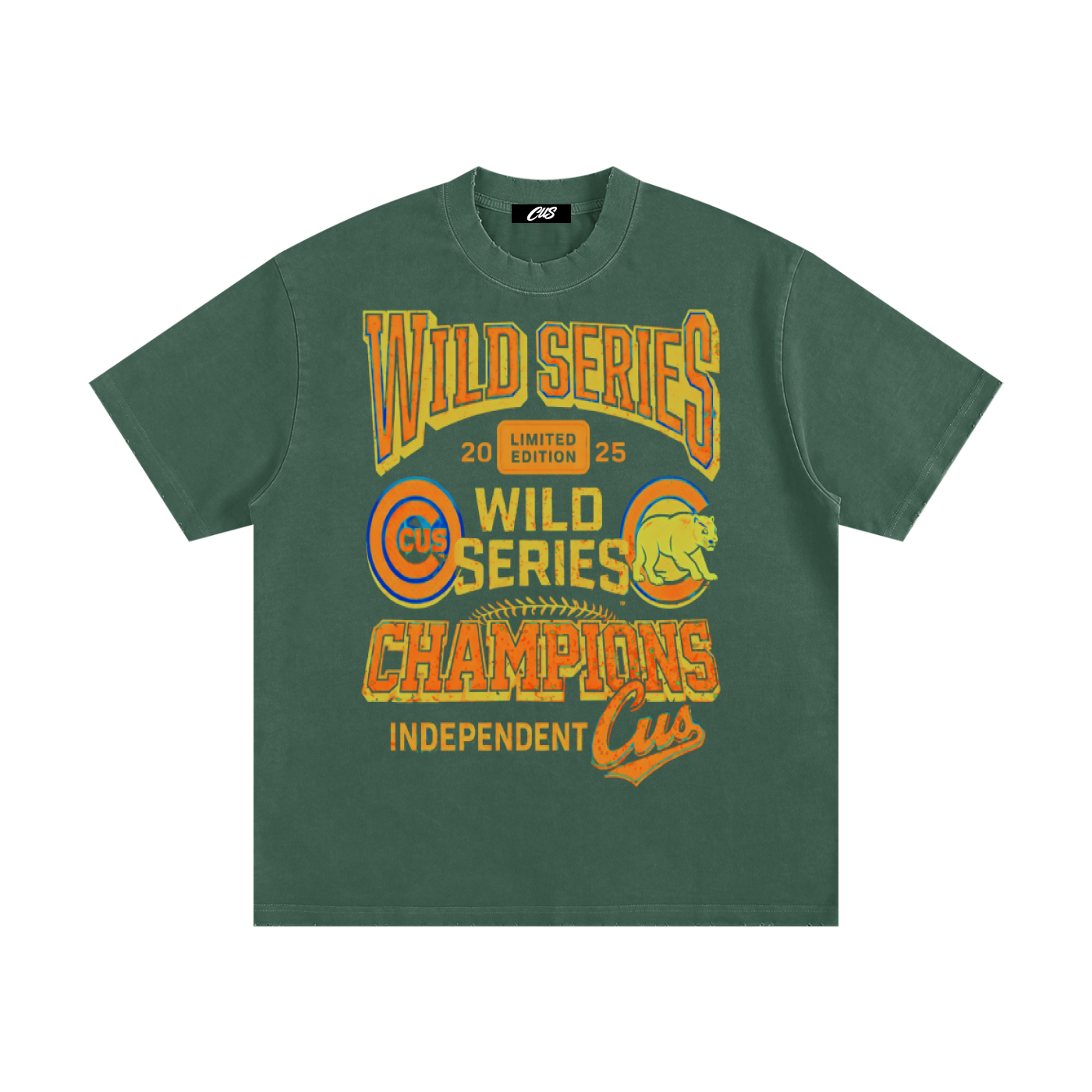 "Wild Series" Vintage Washed T-Shirt
