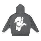 Sudadera con capucha y cremallera "World Wild Owners"