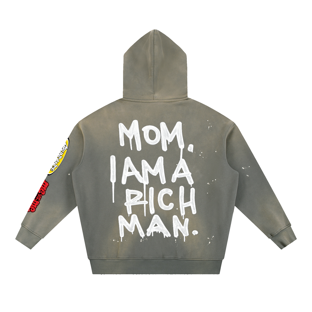 "Look Mom" Vintage Hoodie