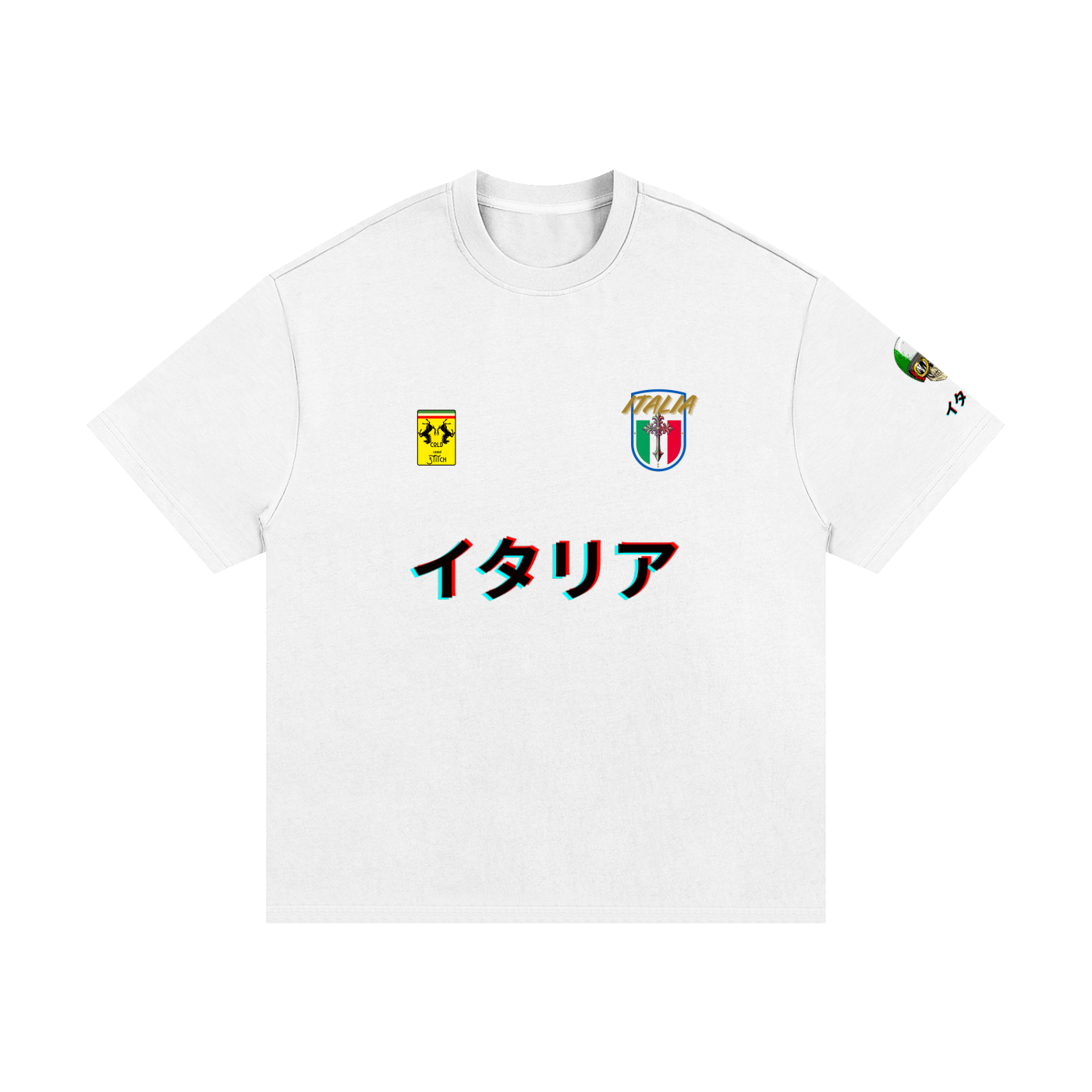 Camiseta pesada "Italia" 
