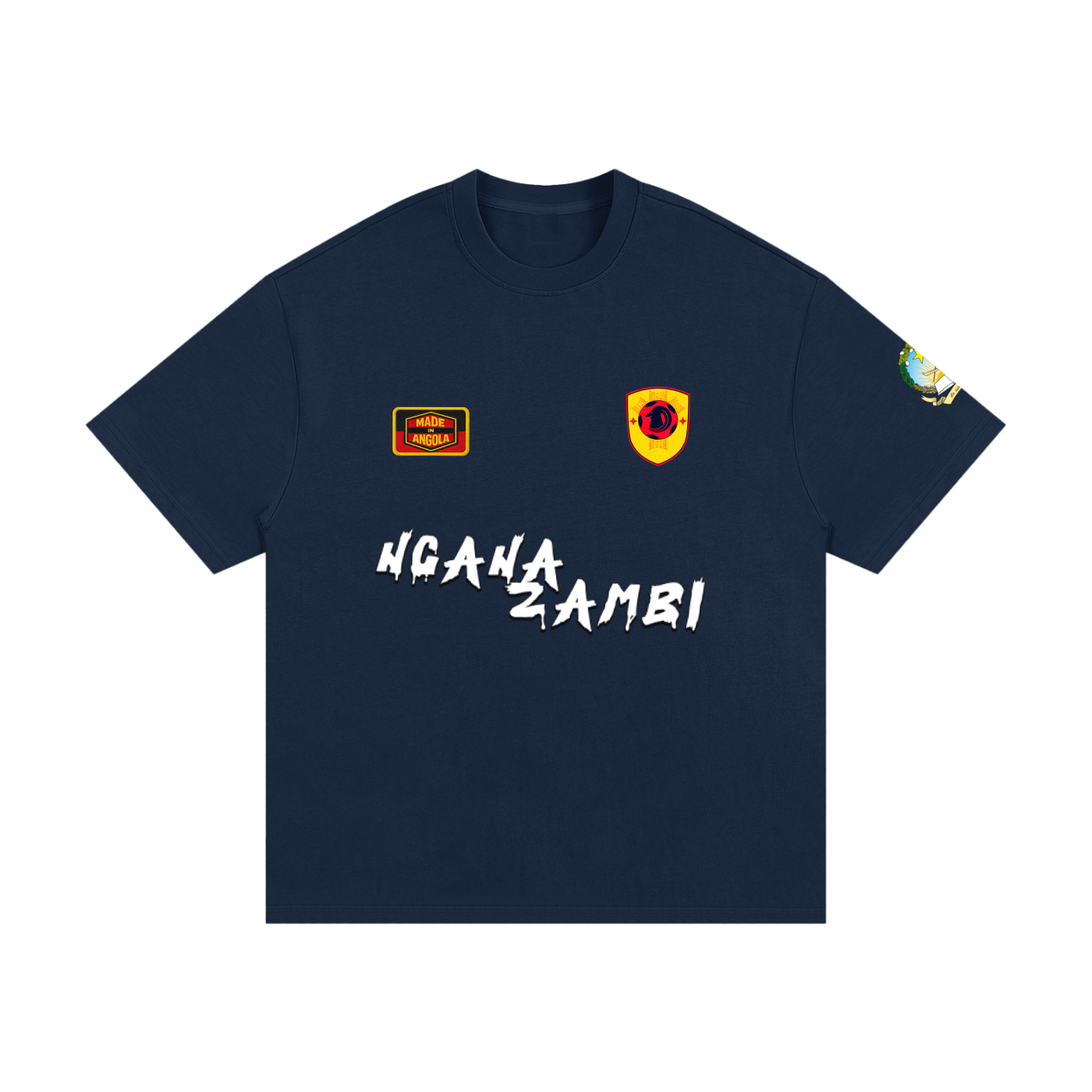 Camiseta de peso pesado "Angola" 