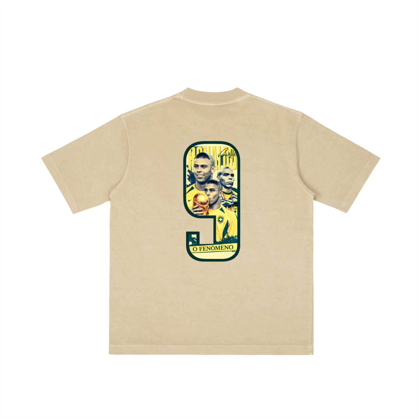 "Ronaldo Fenómeno" Vintage Wash T-shirt
