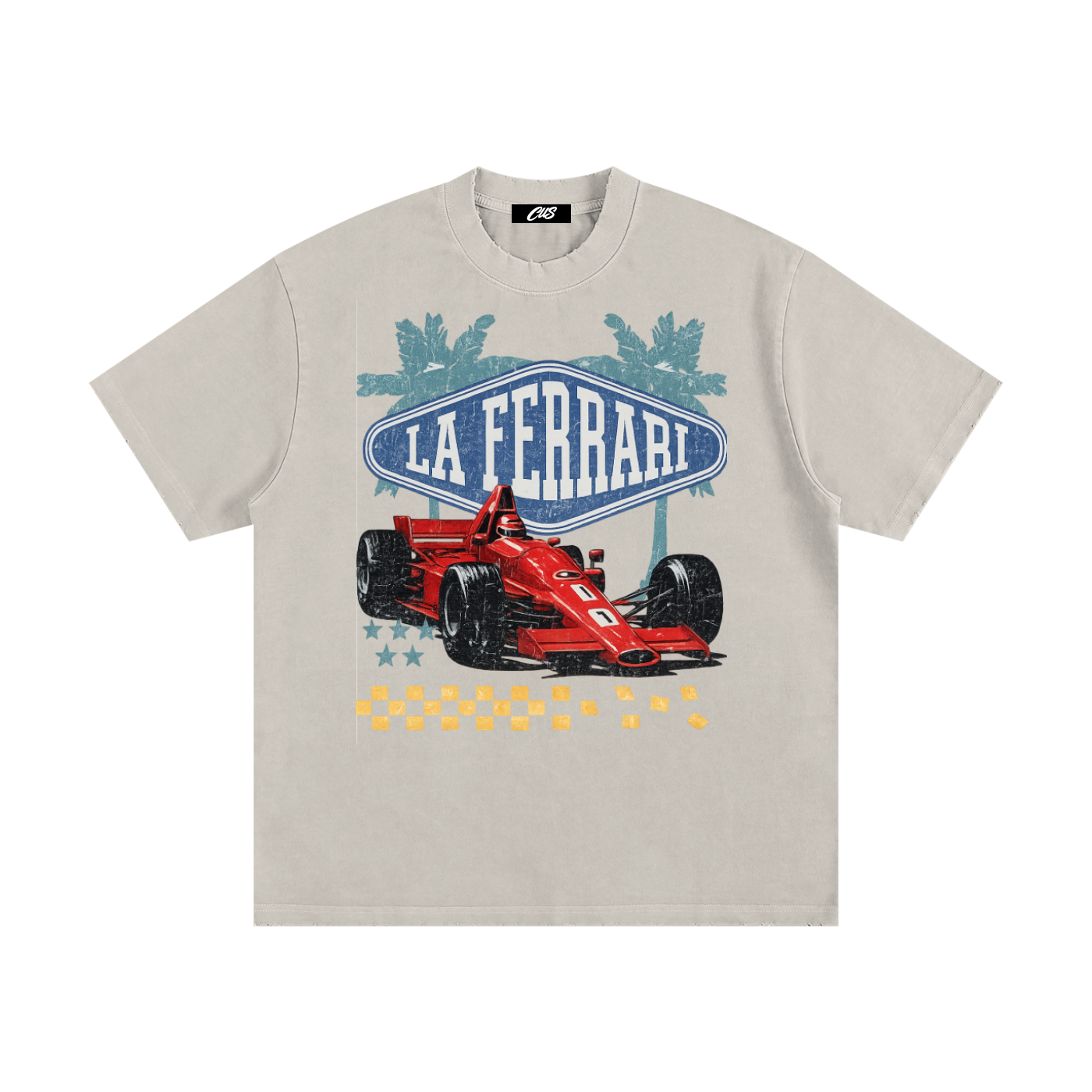 "La Ferrari" Vintage Washed T-Shirt