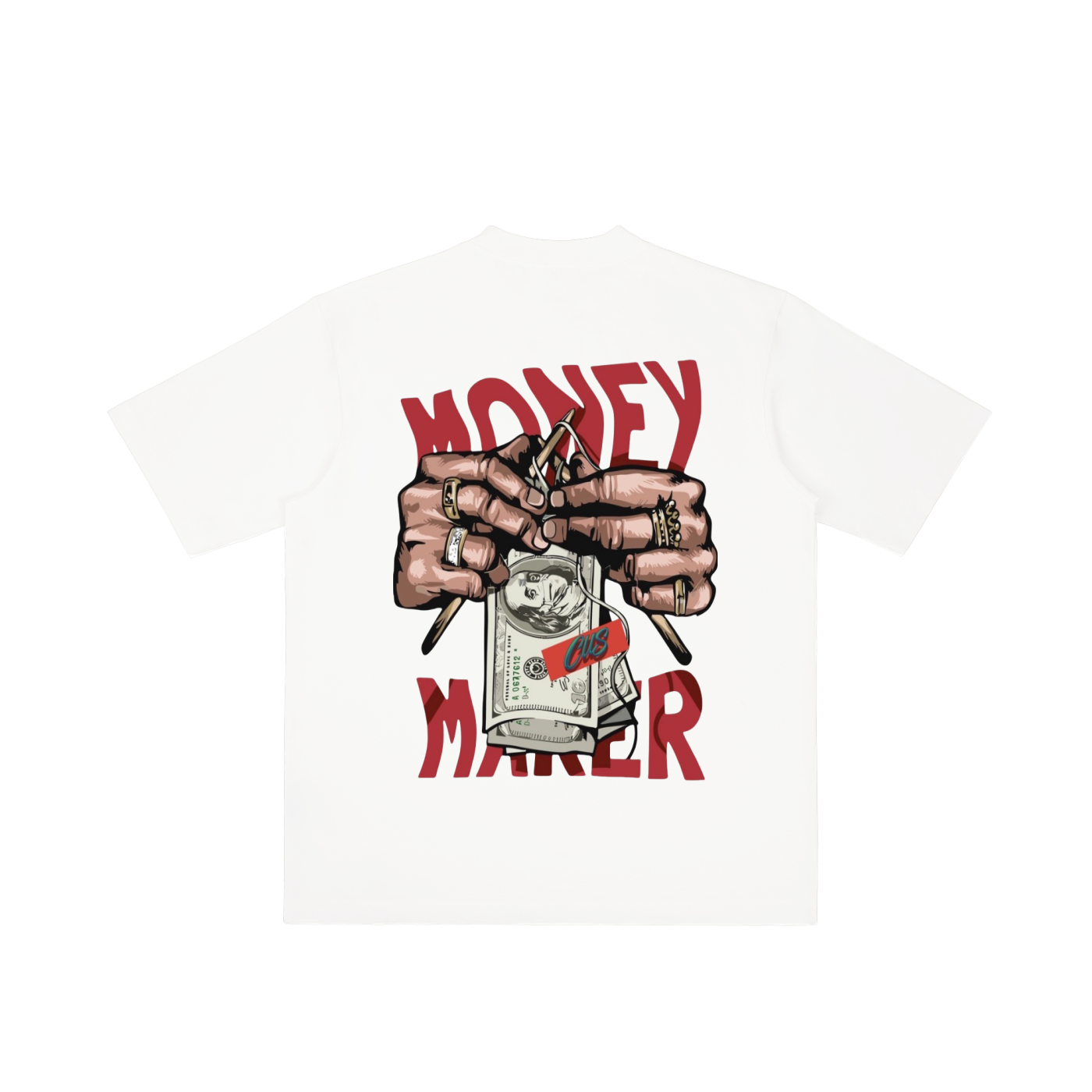 Camiseta de peso pesado "777"