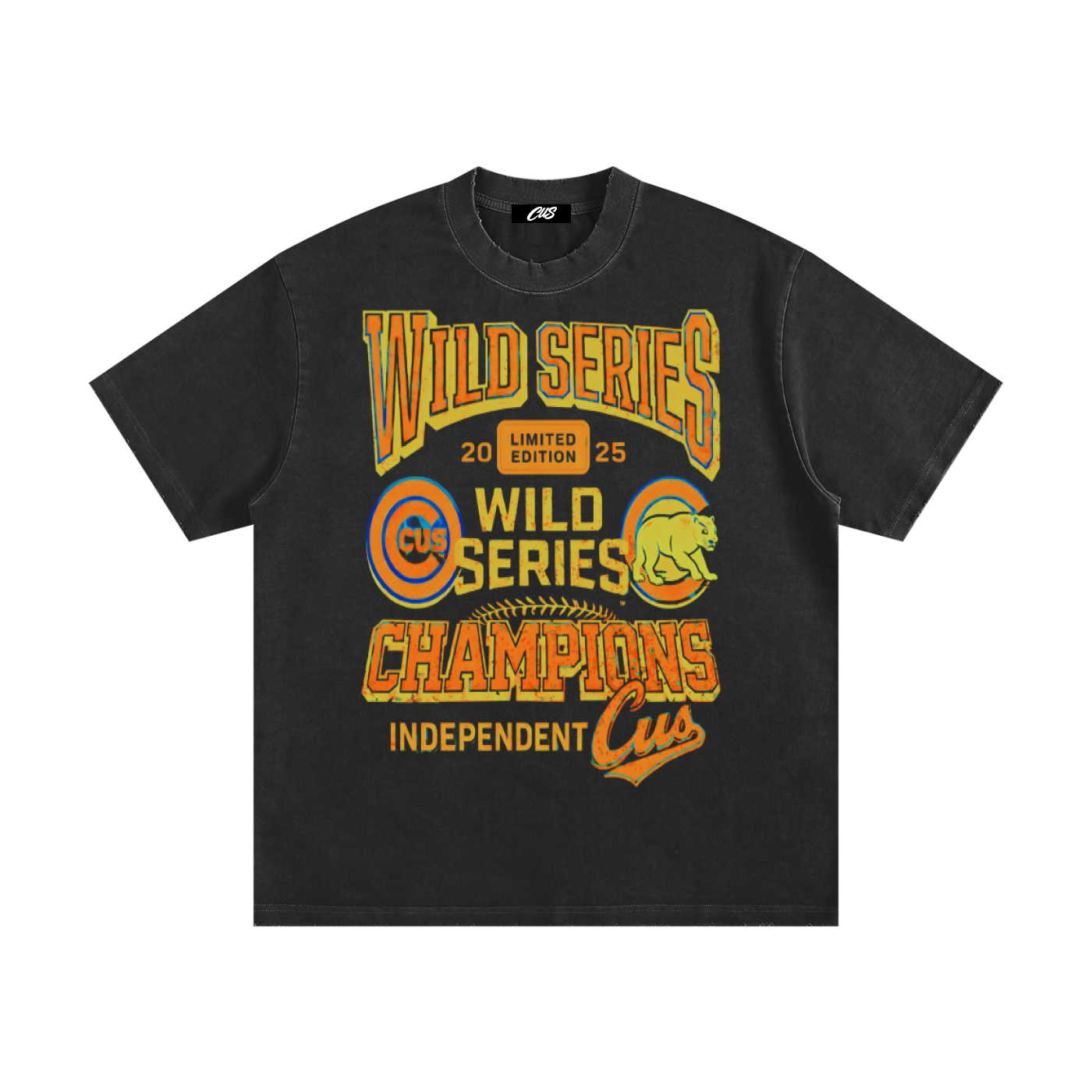 "Wild Series" Vintage Washed T-Shirt