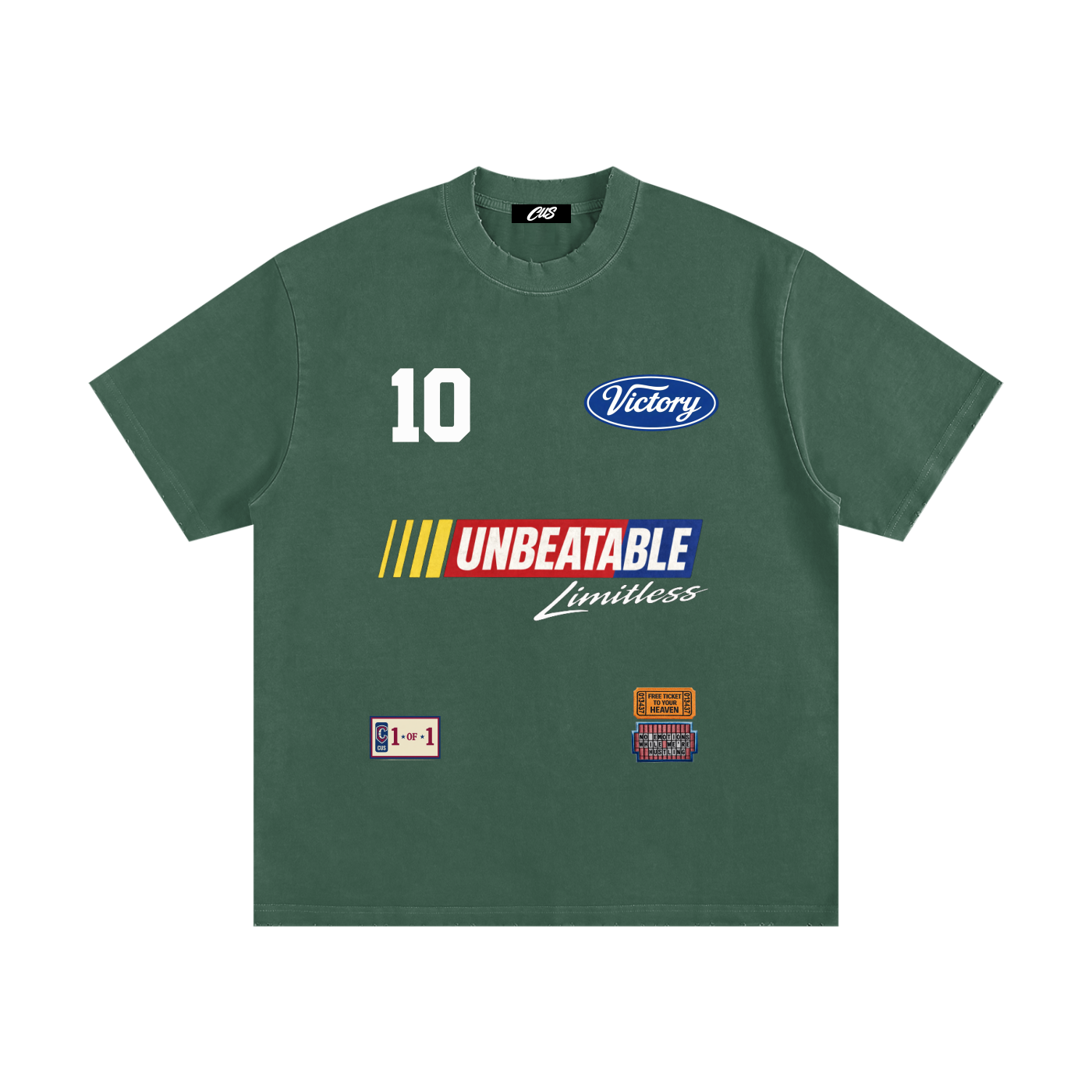 "Number 10" Vintage Washed T-Shirt
