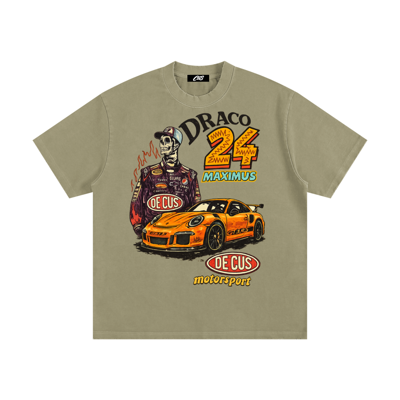 "Money For a Porsche" Vintage Washed T-Shirt