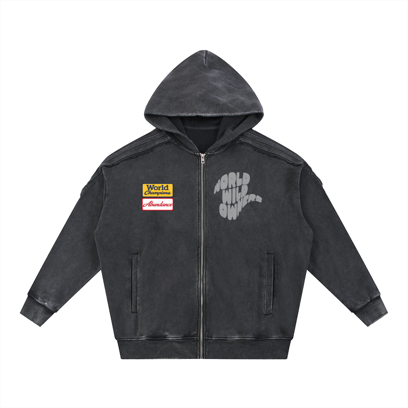 "World Wild Owners" Zip Hoodie