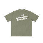 Camiseta de peso pesado "Sorry Mama" 