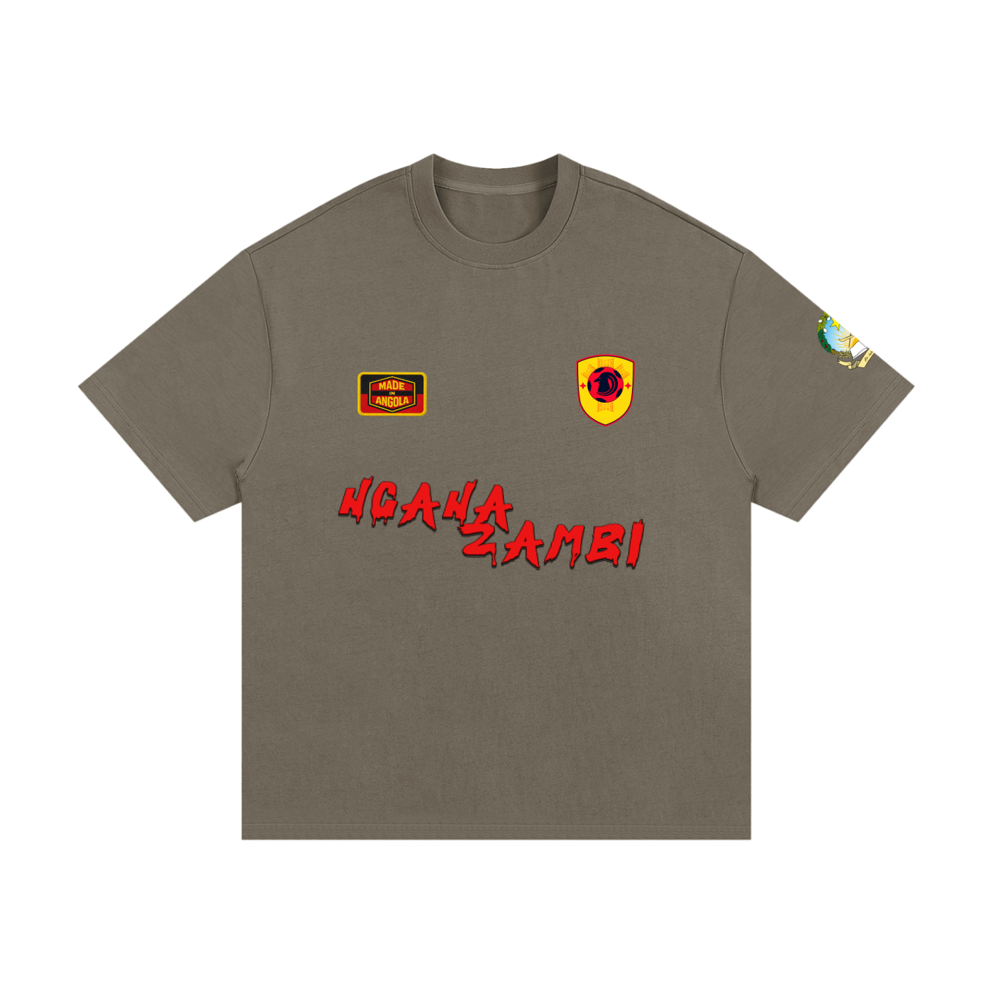 Camiseta de peso pesado "Angola" 
