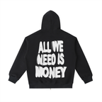 Sudadera con capucha pesada "Money"