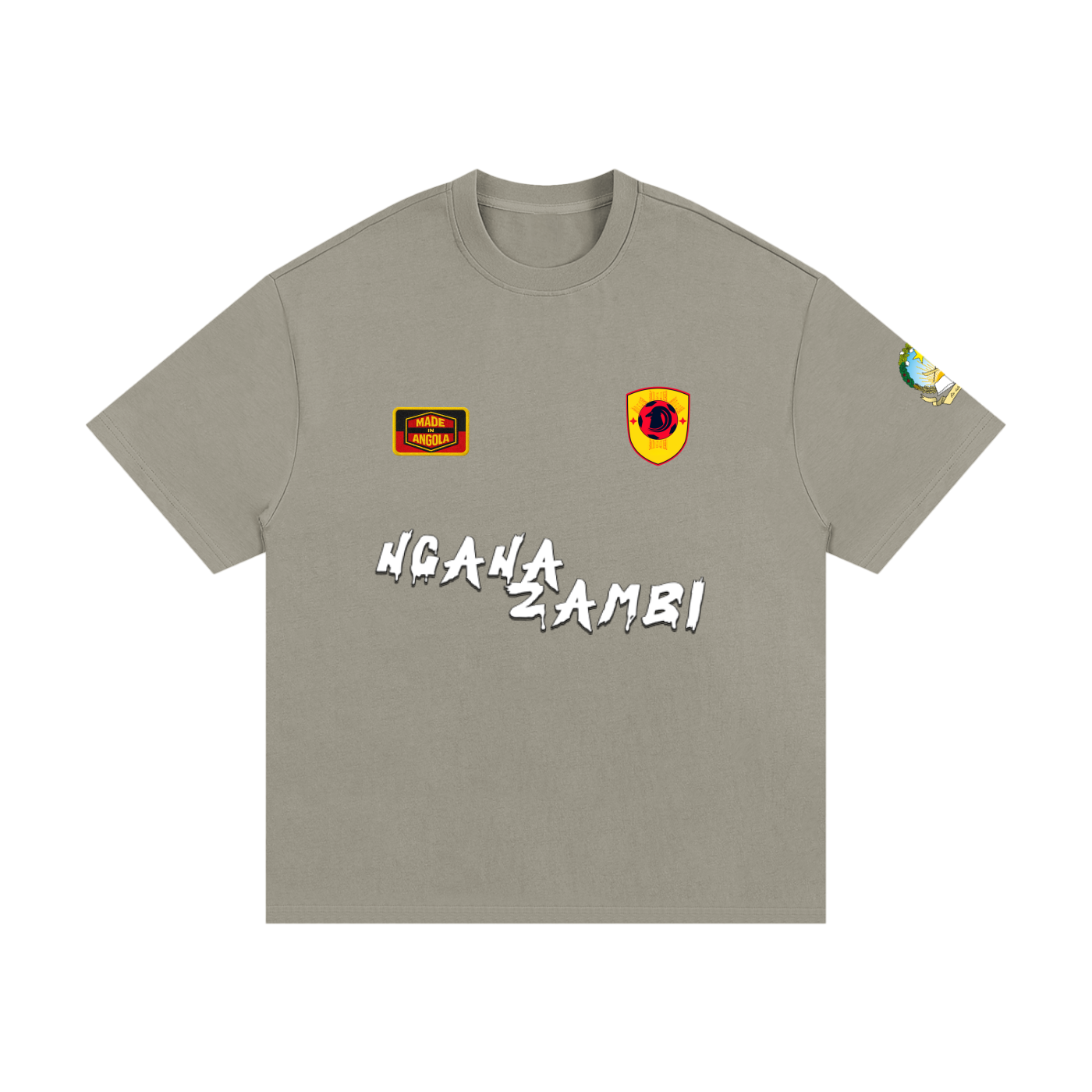 Camiseta de peso pesado "Angola" 