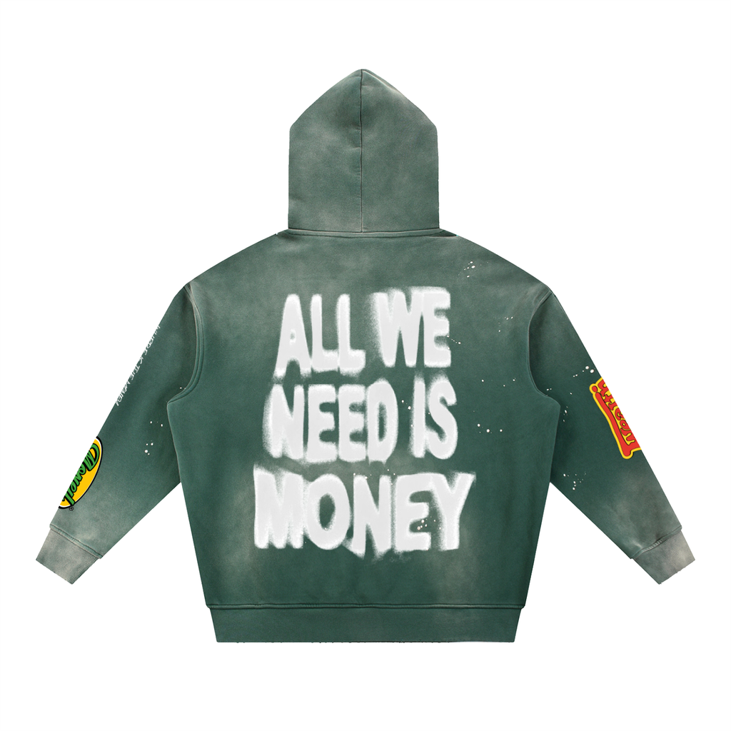 "Money" Vintage Hoodie