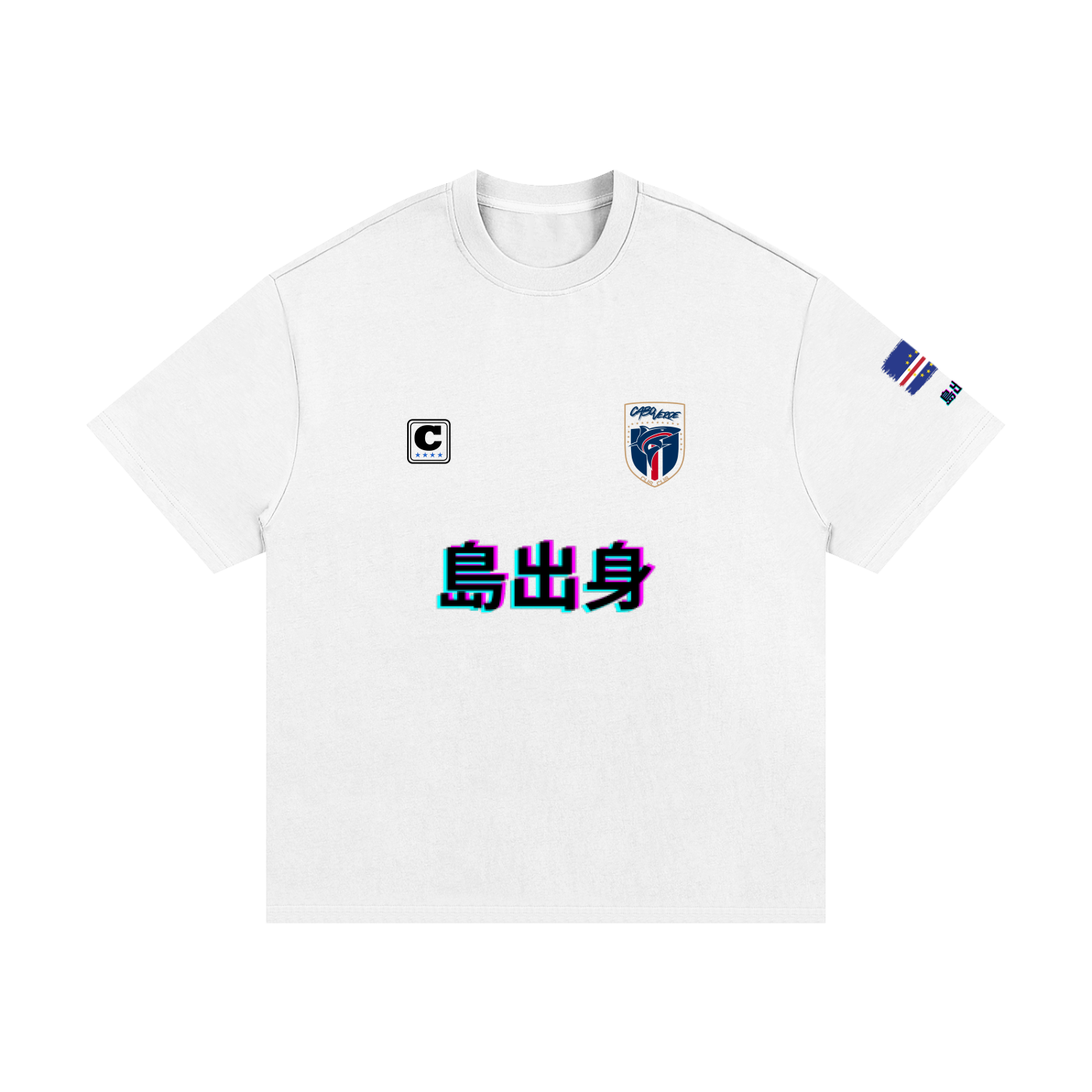 Camiseta de peso pesado "Cabo Verde" 