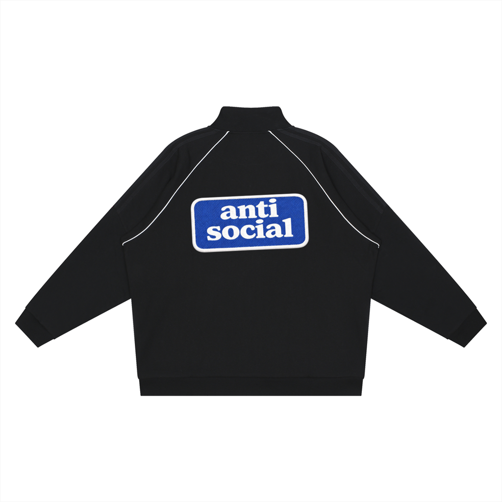 Chaqueta con mangas reflectantes "Antisocial" 