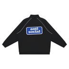Chaqueta con mangas reflectantes "Antisocial" 