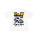 Camiseta con lavado vintage "Skyline"